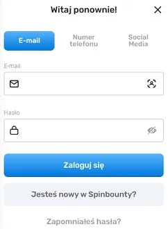 Spin Bounty casino login